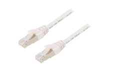 ETH-24441409 Patch cord ETHERLINE Cat.6a,S/FTP 6a linka Cu LSZH biały