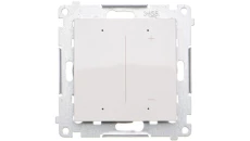 Ściemniacz do żarówek LED-owych Wi-Fi 2-200 W, 230V SIMON 54 GO biały Kontakt Simon DESL1W.01/11
