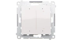 Ściemniacz do taśm LED-owych Wi-Fi, 12-24 V, 120W SIMON 54 GO biały Kontakt Simon DESW1W.01/11