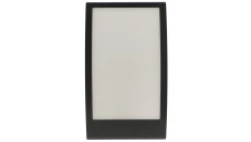 Oprawa ścienna, kinkiet L 22 M 60W E27 IP44 tworzywo sztuczne, antracyt 069254