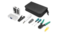 Zestaw narzędzi do wyszukiwania usterek, testowania i montażu nowych instalacji LAN DN-94027