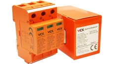 Ogranicznik przepięć fotowoltaiczny DC typ 1+2 (B+C) 3P 1200V 14kA VCX Professional do ochrony paneli solarnych PV