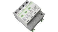 Ex9UE1+2 12.5 3PN 275 Ogr. przep., typ I+II, 275 V AC, 12,5 kA, wymienna wkładka, 3+N-bieg. NE103340