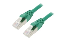 ETH-24441351 Patch cord ETHERLINE Cat.6a,S/FTP 6a linka Cu LSZH zielony