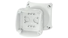 Puszka odgałęźna n/t bez zacisków 93x93x62mm szara IP66/67 KF 0200 G 62000041