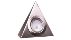 Kanlux oprawa meblowa ZEPO LFD-T02-C/M chrom/mat, G4, bez włącznika w oprawie, podszafkowa