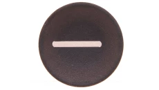 Wkładka do przycisku 22mm płaska czarna z symbolem START I M22-XD-S-X1 218166