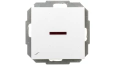 Sentia Łącznik schodowy 10A z podświetleniem biały 1425-10