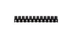 Listwa zaciskowa gwintowa 12-torowa 2,5mm2 czarna LTA12-2,5 22210217
