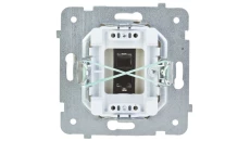 KARO Gniazdo głośnikowe pojedyncze ecru perłowy GG-1S/m/42