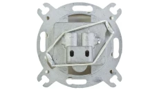 KARO Gniazdo antenowe RTV zakończeniowe 10dB ecru perłowy GPA-10SPZ/m/42