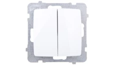 KARO Łącznik świecznikowy biały ŁP-2S/m/00