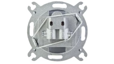 KARO Gniazdo antenowe RTV-SAT przelotowe białe GPA-SSP/m/00