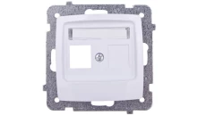 KARO Obudowa gniazda komputerowego pojedynczego biały GPK-1S/p/00