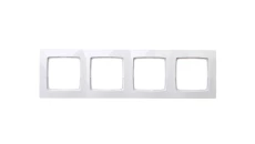 KARO Ramka poczwórna biała R-4S/00