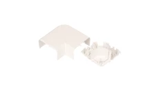 Naroże kanału płaskie regulowane DLP 50x105 białe 010785