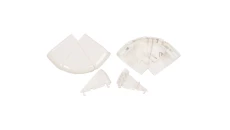 Naroże kanału zewnętrzne regulowane DLP 50x /bez przegrody/ 010622