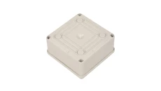 Puszka natynkowa 100x100x50mm tworzywo IP56 szara OL20021