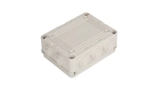 Puszka natynkowa 140x190x70mm tworzywo IP55 szara OL20013