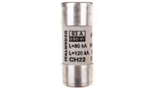 Wkładka bezpiecznikowa cylindryczna 22x58mm 63A gG 690V CH22P /z wybijakiem/ 006711012
