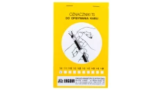 Oznacznik do opisywania ręcznego TS 0 biały E04ZP-02010100100 /910szt./