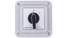 Łącznik krzywkowy 0-1 16A 1P w obudowie 0 ŁK16R-1.825OB1