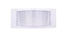 Plafoniera 1x 60W E27 IIkl. 220-240V IP54 TURK DL-60 IP54 biala 7025