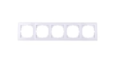 Sentia Ramka pięciokrotna biała 1475-00