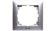 Sentia Ramka pojedyncza srebrny połysk IP44 1471-46