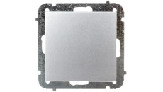 Sentia Łącznik jednobiegunowy 10A srebrny połysk 1410-56