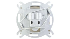 IMPRESJA Gniazdo antenowe RTV przelotowe 10dB ecru GPA-10YP/m/27