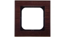 SONATA Ramka pojedyncza drewno orzech R-1RW/34