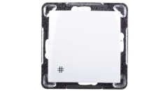 IMPRESJA BIAŁY WŁĄCZNIK KRZYŻOWY