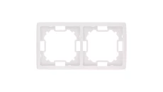 BASIC MODUŁ BIAŁY RAMKA 2-KROTNA