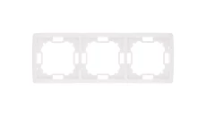 BASIC MODUŁ BIAŁY RAMKA 3-KROTNA
