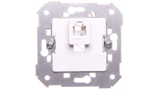 Simon 82 Gniazdo telefoniczne pojedyncze RJ11 białe 75480-30