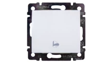 VALENA Przycisk /dzwonek/ biały 774216