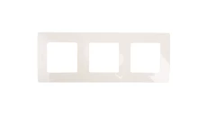 NILOE Ramka potrójna kremowa 665013