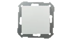 Simon 82 Zaślepka z mostkiem metalowym biała 82800-30