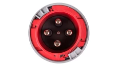 Wtyczka przenośna 125A 4P 400V czerwona IP67 POWER TWIST 044-6