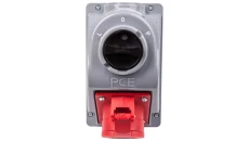 Gniazdo stałe z wyłącznikiem L-0-P 32A 4P 400V IP44 COMBO-POL 960624401W