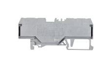 Złączka szynowa 4-przewodowa 2,5mm2 szara 280-833