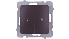 KARO Łącznik żaluzjowy czekoladowy metalik ŁP-7S/m/40