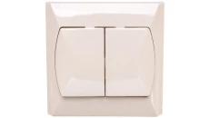 AKCENT Łącznik schodowy podwójny beżowy ŁP-10A/01