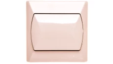 AKCENT Łącznik pojedynczy beżowy ŁP-1A/01