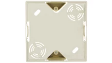 AKCENT Puszka natynkowa pojedyncza beżowa PNP-A/01