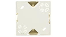 AKCENT Puszka natynkowa pojedyncza beżowa PNP-AG/01