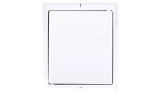 Fala łącznik pojedynczy, dwubiegunowy IP44 biały ŁNH-11H/00