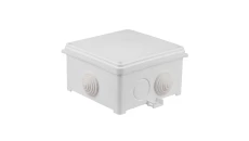 Puszka n/t hermetyczna pusta 118x118x68mm IP55 biała N110x110 35130206