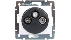 VALENA Gniazdo antenowe RTV/SAT białe 774435